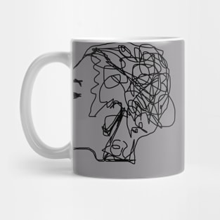 Psychology in line Mug